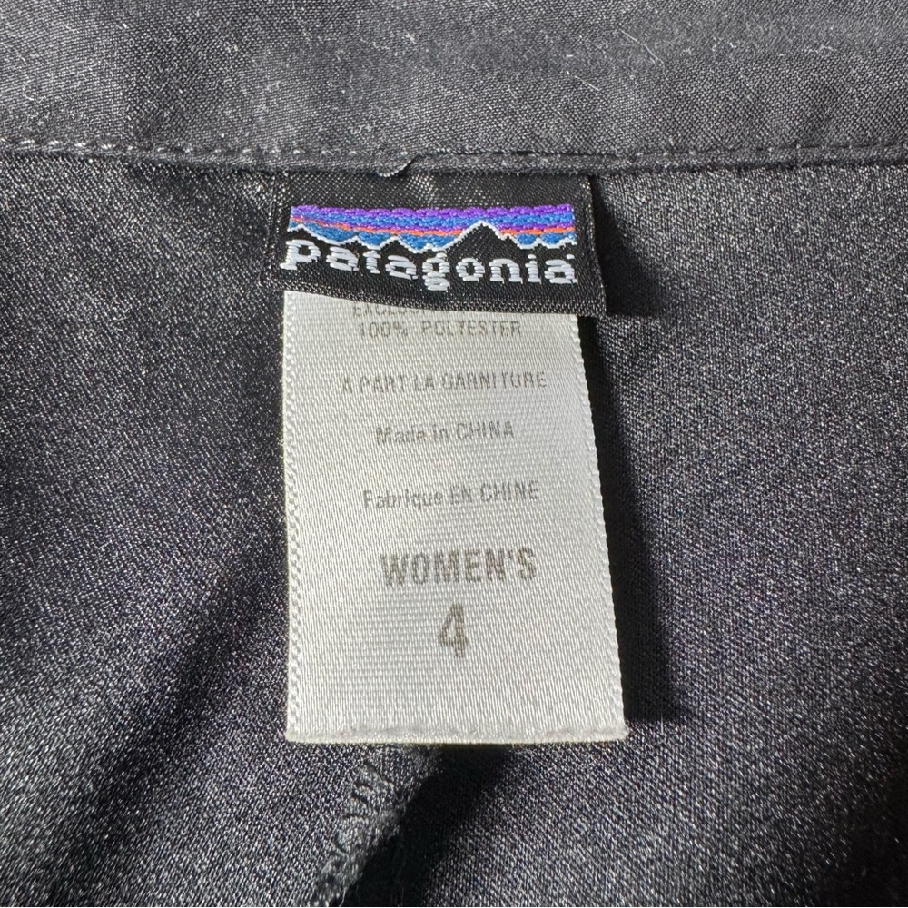 Patagonia Duway Skirt Skort Size‎ 4 Black Hiking, Athletic, Pickleball, Golf - Picture 11 of 14